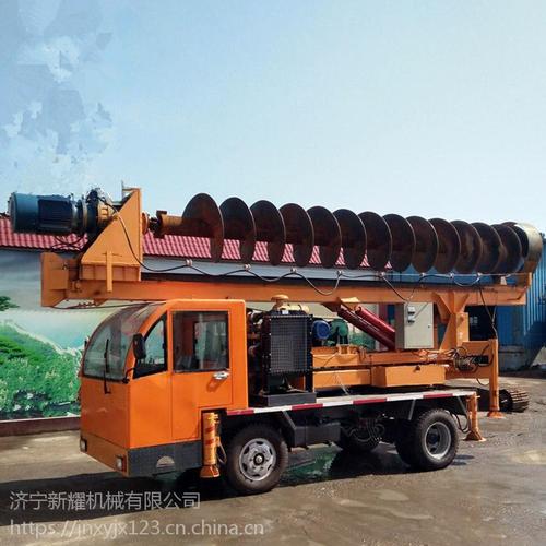 建筑机械 桩工机械 建筑打桩机地基打桩机水泥柱钻机厂家自己销售可